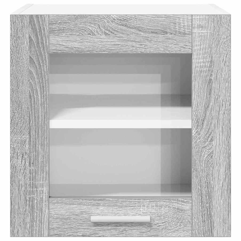 Dulap suspendat Riga Gri Sonoma 40 x 31 x 40 cm Lemn compozit — imaginea 7