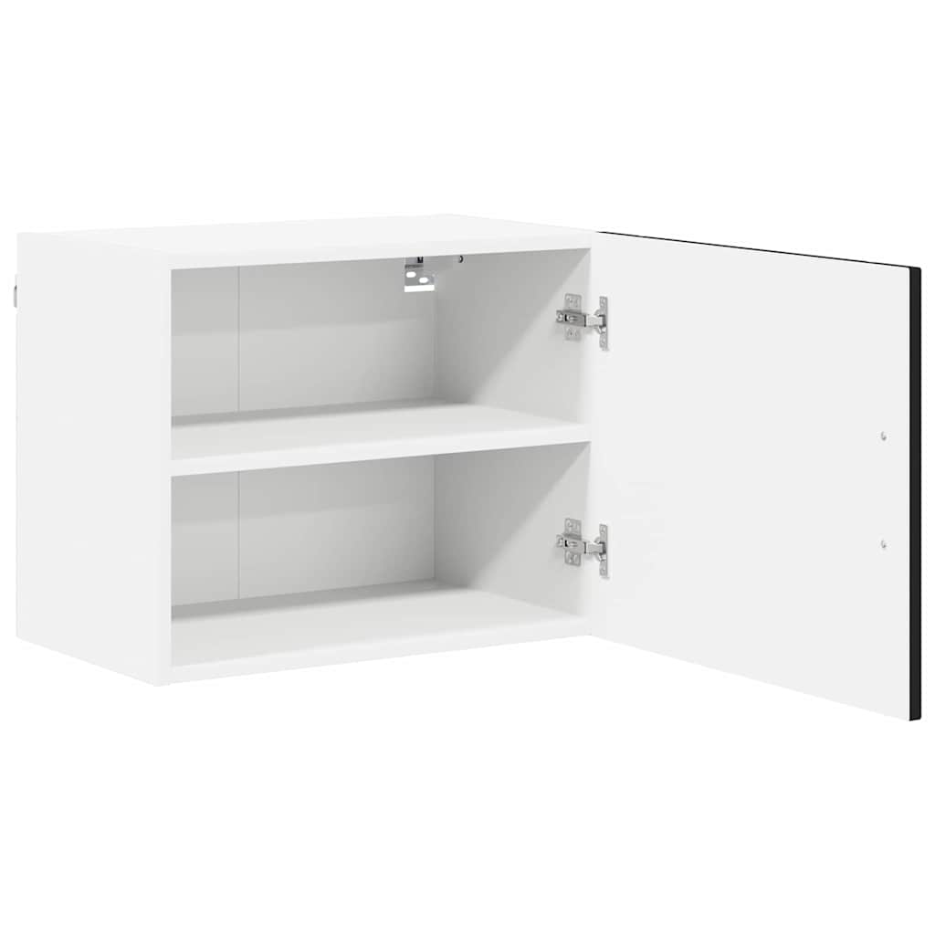 Dulap suspendat de bucatarie cu raft Negru 50 x 31 x 40 cm — imaginea 6