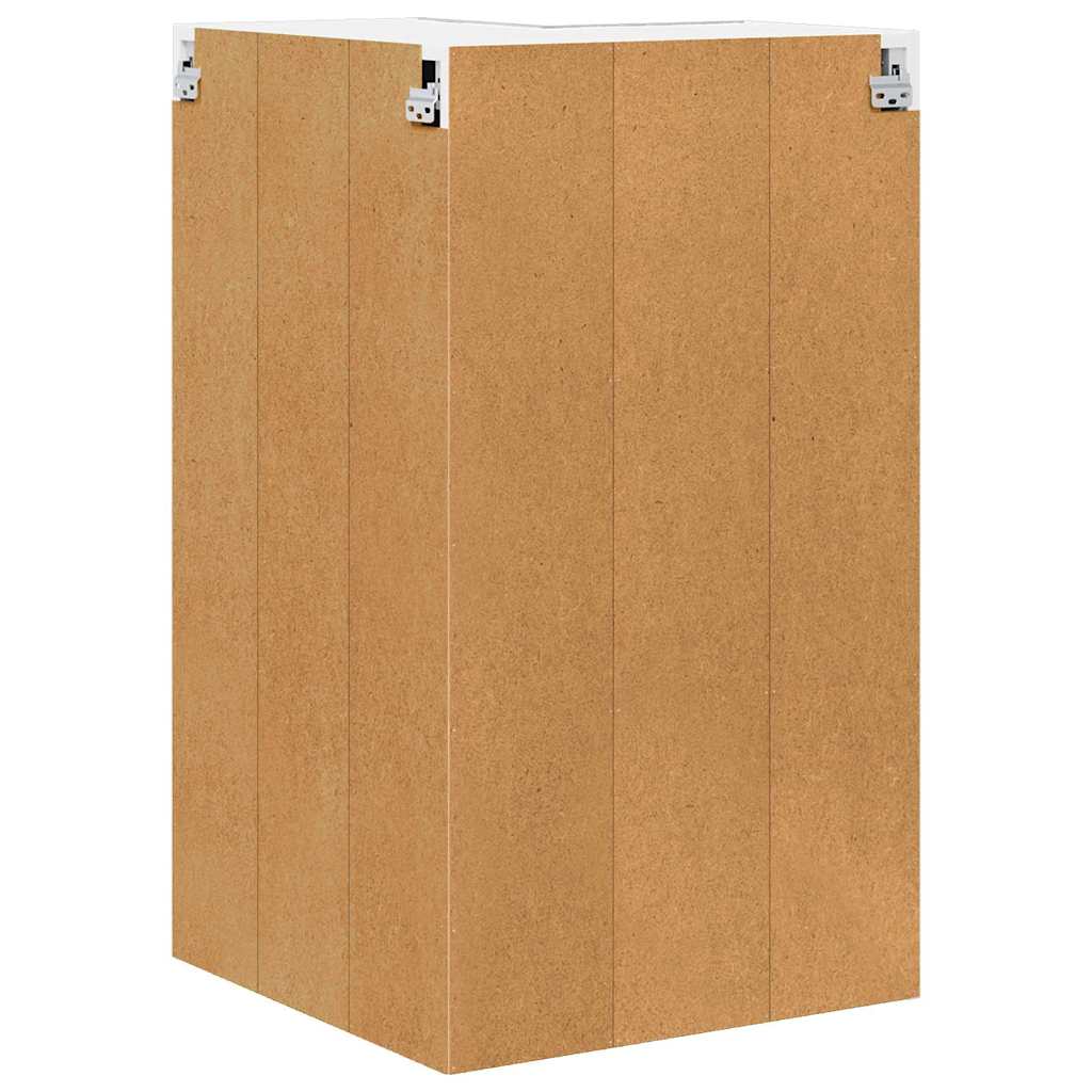 Dulap suspendat cu raft Riga Gri Sonoma si Alb 57 x 57 x 100 cm — imaginea 9