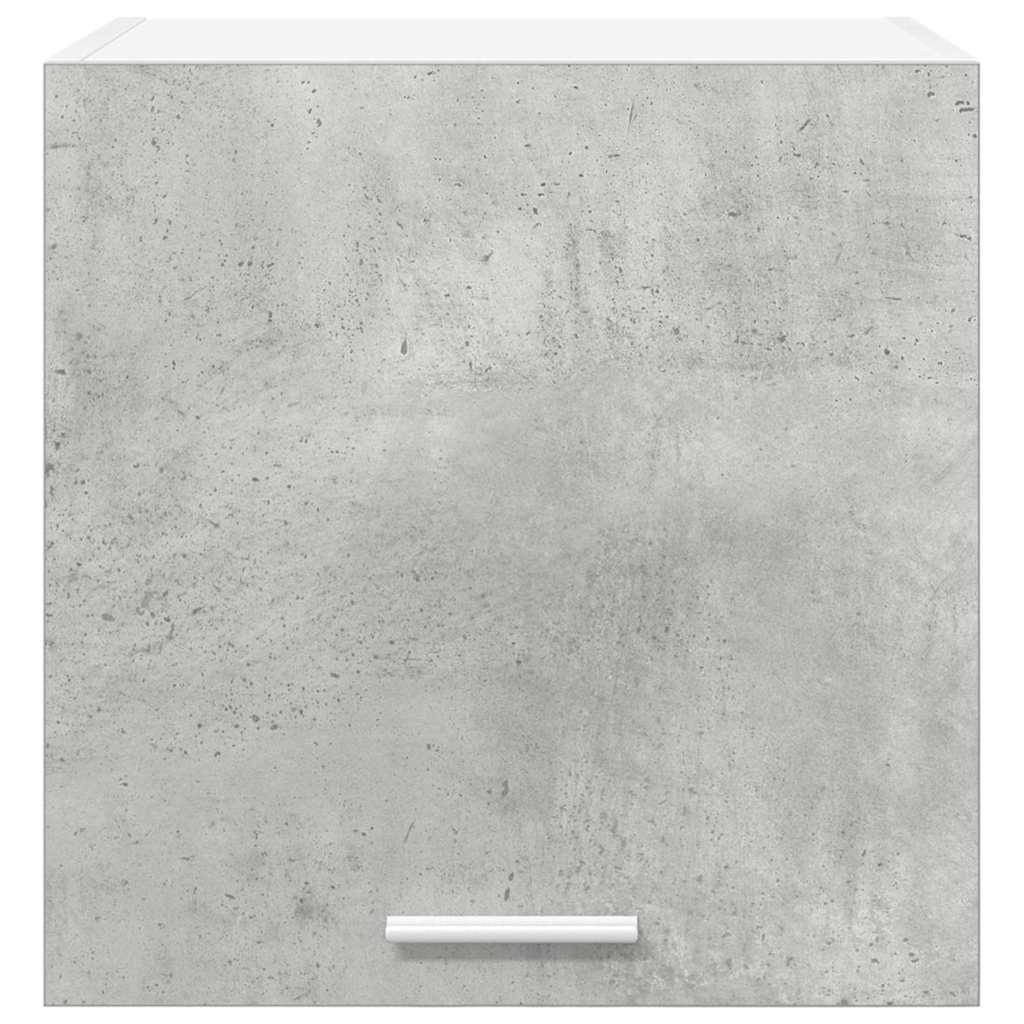 Dulap suspendat Riga 2 pcs Gri beton si Alb 40 x 31 x 40 cm — imaginea 8