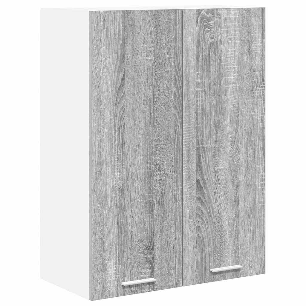 Dulap suspendat Riga Gri Sonoma 60 x 31 x 80 cm Lemn compozit