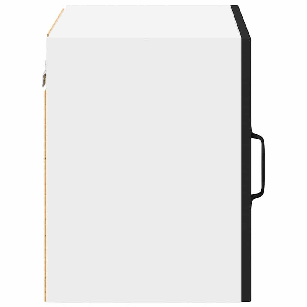 Dulap suspendat de bucatarie cu raft Negru 50 x 31 x 40 cm — imaginea 8