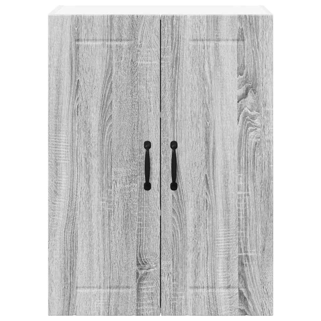 Dulap suspendat de bucatarie cu raft Gri Sonoma 60 x 31 x 80 cm — imaginea 7