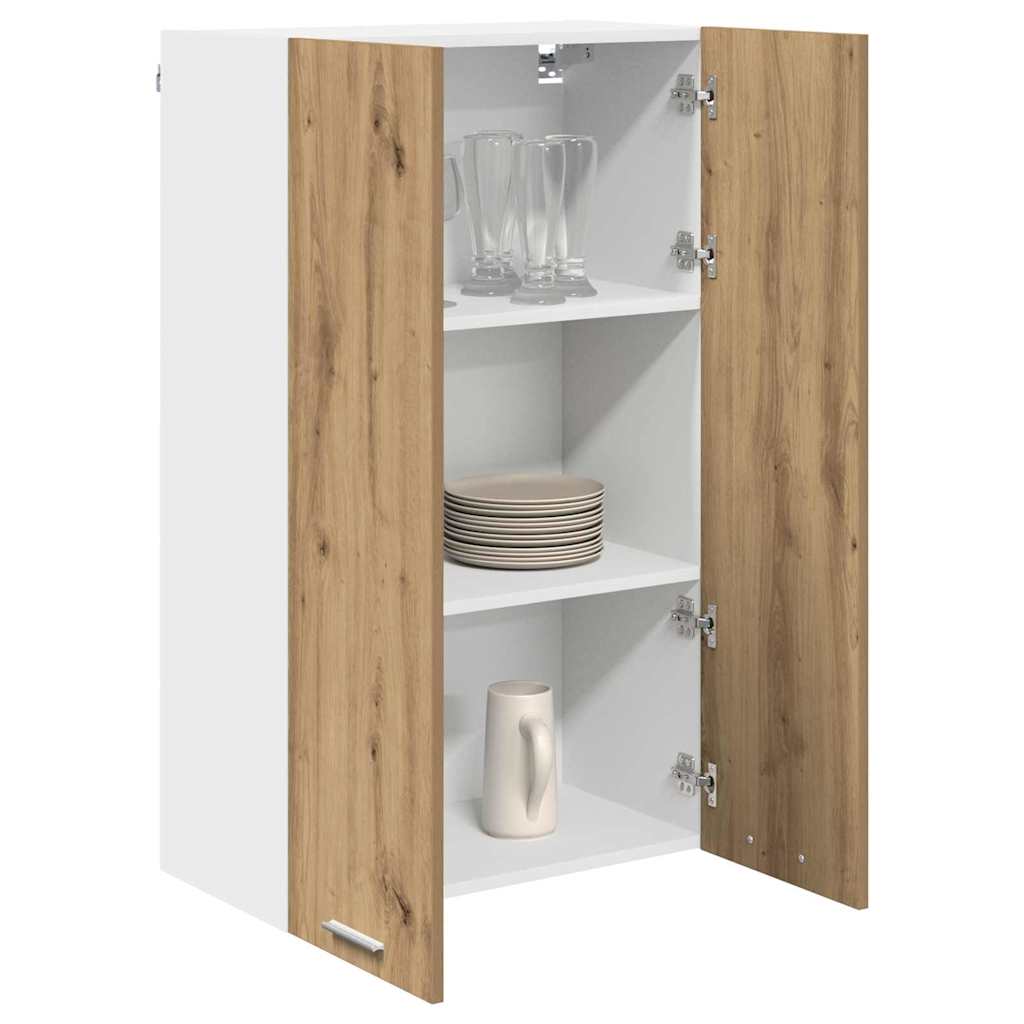 Dulap suspendat cu raft Riga Stejar Artizanal 60 x 31 x 100 cm — imaginea 4