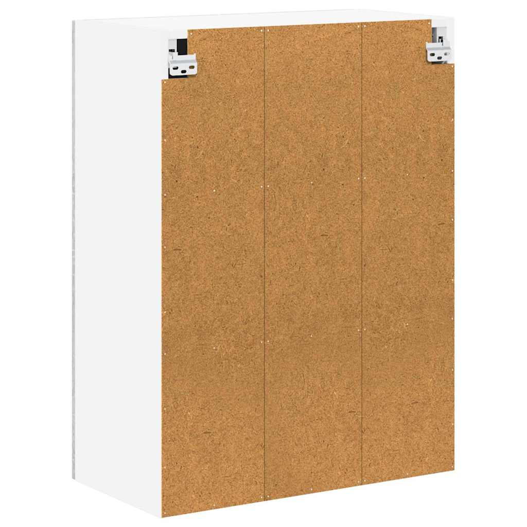 Dulap suspendat de bucatarie cu raft Gri Sonoma 60 x 31 x 80 cm — imaginea 9
