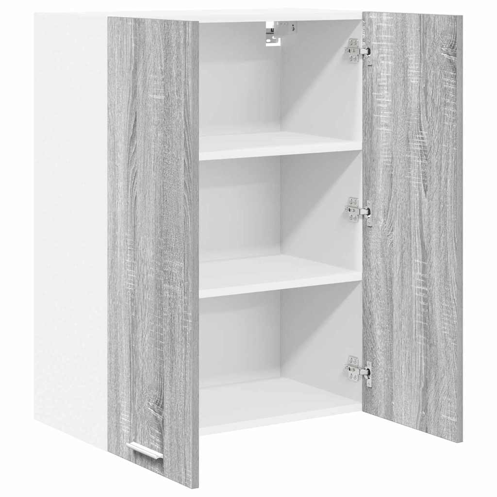 Dulap suspendat Riga Gri Sonoma 60 x 31 x 80 cm Lemn compozit — imaginea 6