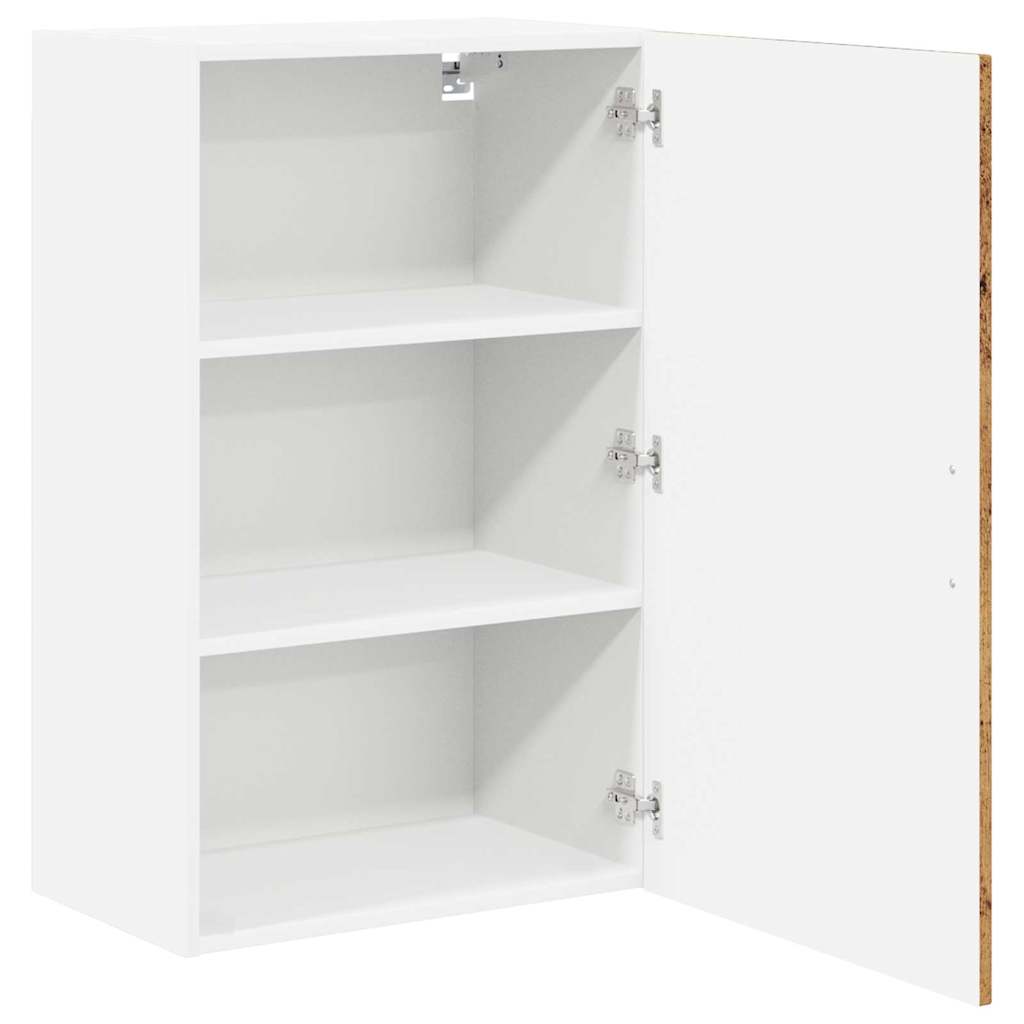 Dulap suspendat de bucatarie cu raft Lemn Vechi 50 x 31 x 80 cm — imaginea 6