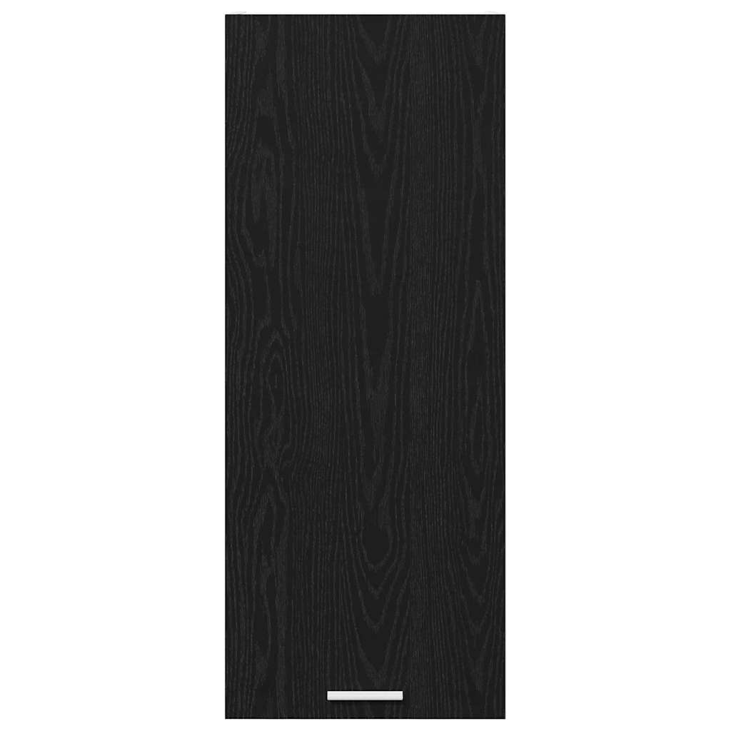 Dulap suspendat cu raft Riga Stejar Negru 40 x 31 x 100 cm — imaginea 7