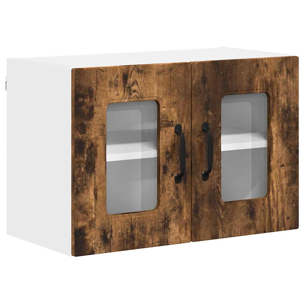 Dulap suspendat de bucatarie Stejar fumuriu 60 x 31 x 40 cm