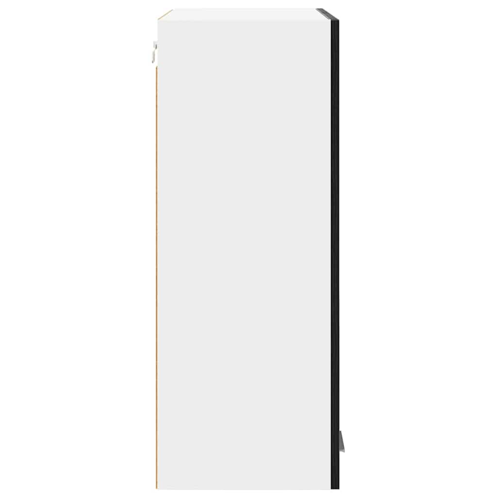 Dulap suspendat Riga Stejar Negru 60 x 31 x 80 cm Lemn compozit — imaginea 8