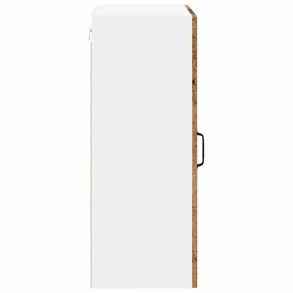 Dulap suspendat de bucatarie cu raft Lemn Vechi 50 x 31 x 80 cm — imaginea 8