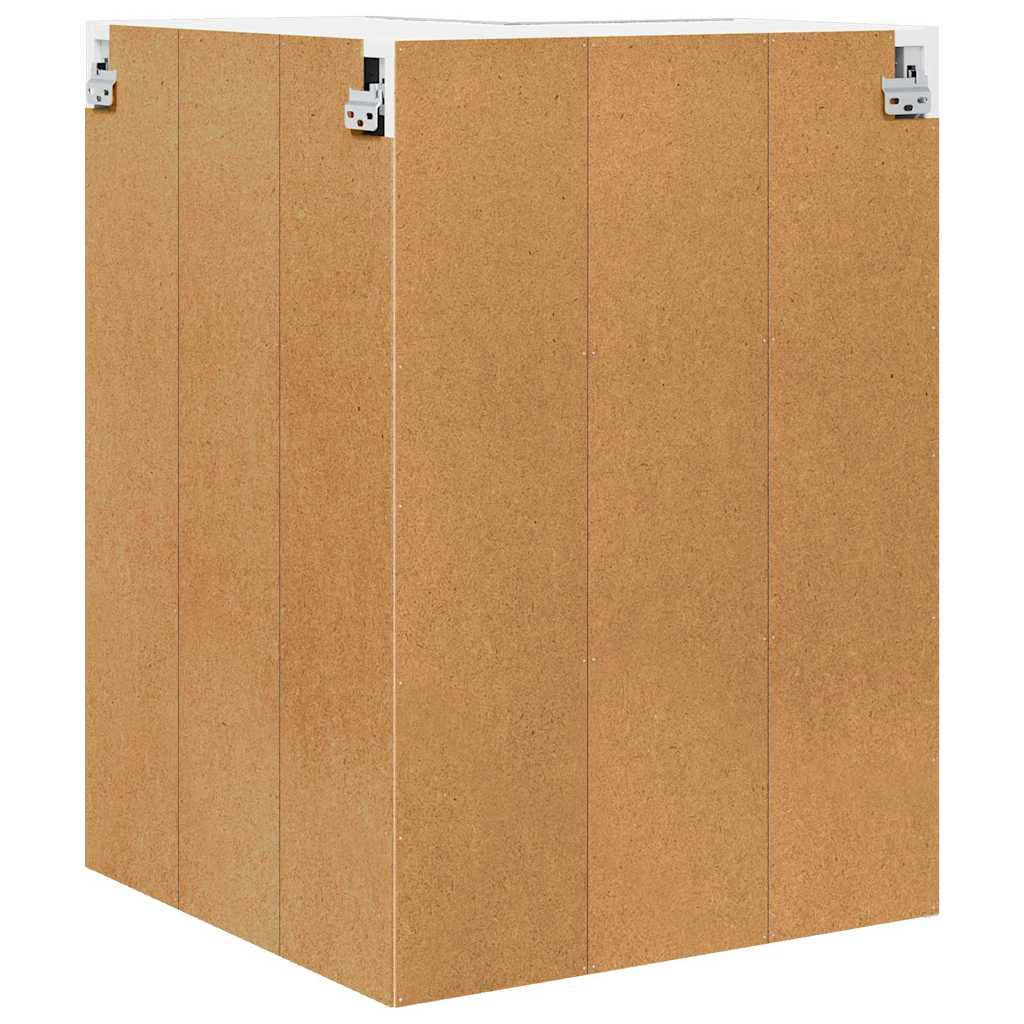 Dulap suspendat cu raft Riga Gri Sonoma si Alb 57 x 57 x 80 cm — imaginea 9