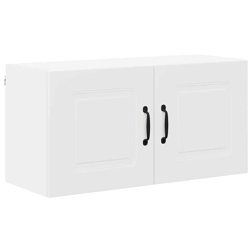 Dulap suspendat de bucatarie Alb 80 x 31 x 40 cm Lemn compozit