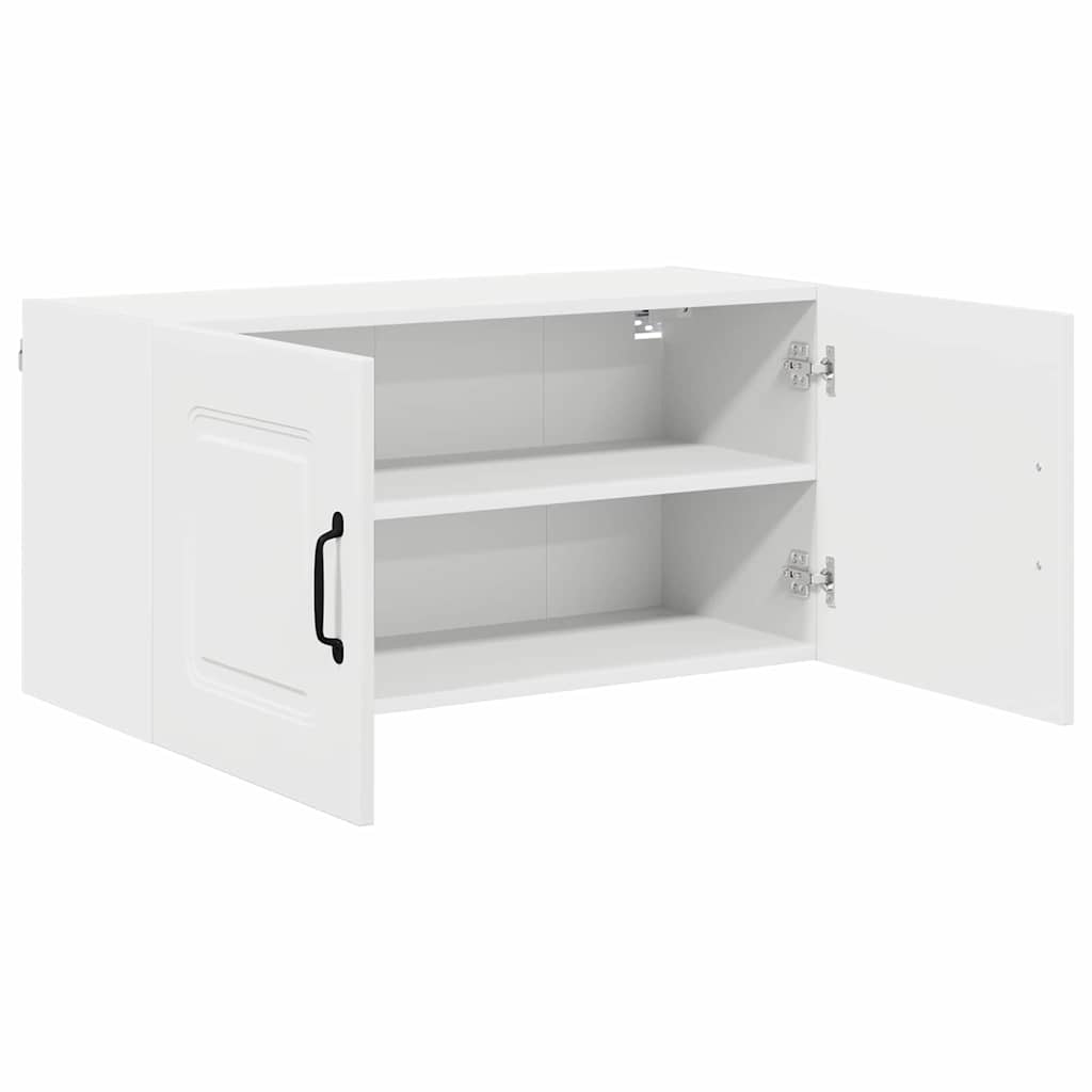 Dulap suspendat de bucatarie Alb 80 x 31 x 40 cm Lemn compozit — imaginea 6