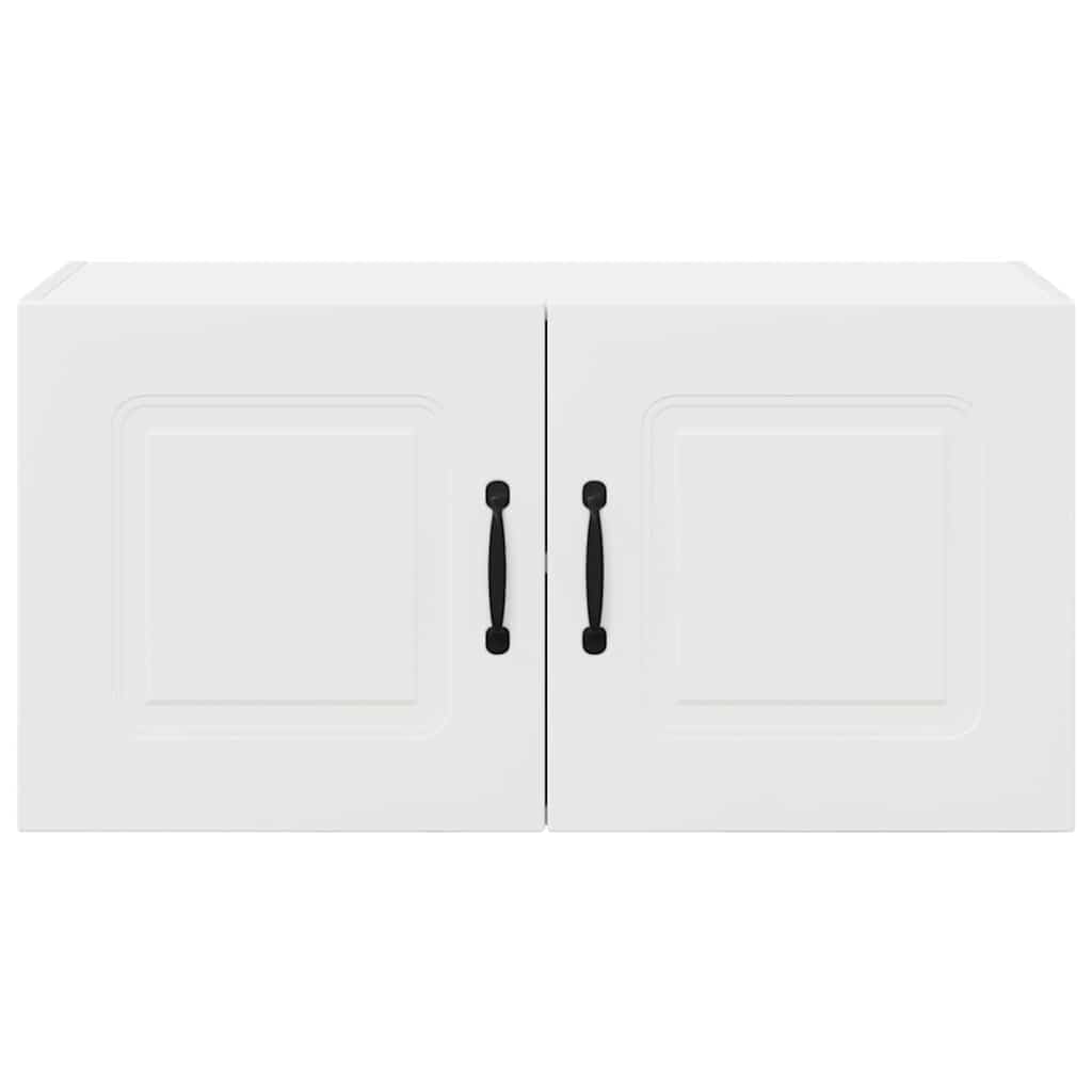 Dulap suspendat de bucatarie Alb 80 x 31 x 40 cm Lemn compozit — imaginea 7