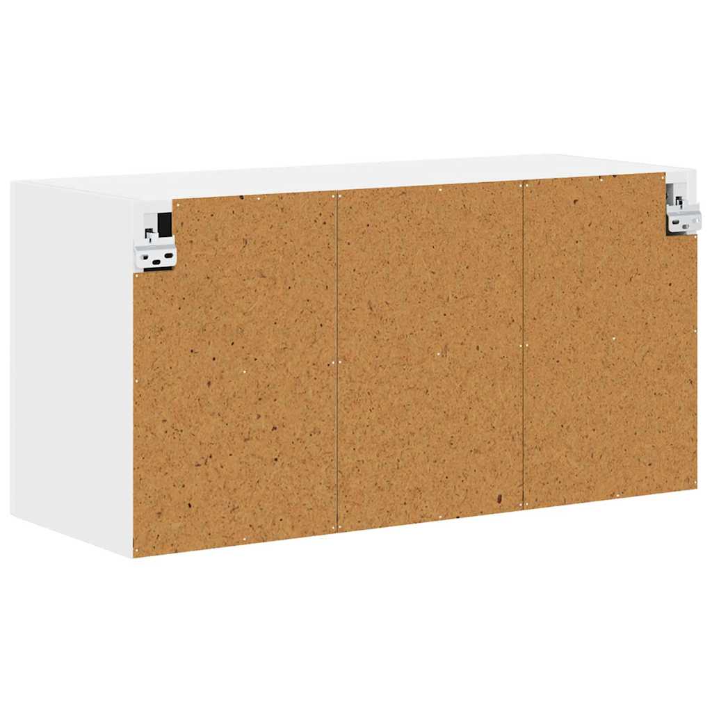 Dulap suspendat de bucatarie Alb 80 x 31 x 40 cm Lemn compozit — imaginea 9