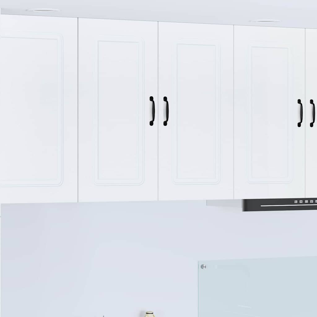 Dulap suspendat de bucatarie Alb 80 x 31 x 80 cm Lemn compozit — imaginea 2