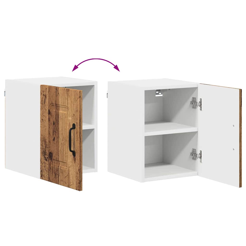 Dulap suspendat de bucatarie cu raft Lemn Vechi 30 x 31 x 40 cm — imaginea 12
