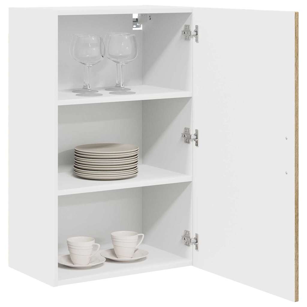 Dulap suspendat de bucatarie Stejar Sonoma 50 x 31 x 80 cm — imaginea 4