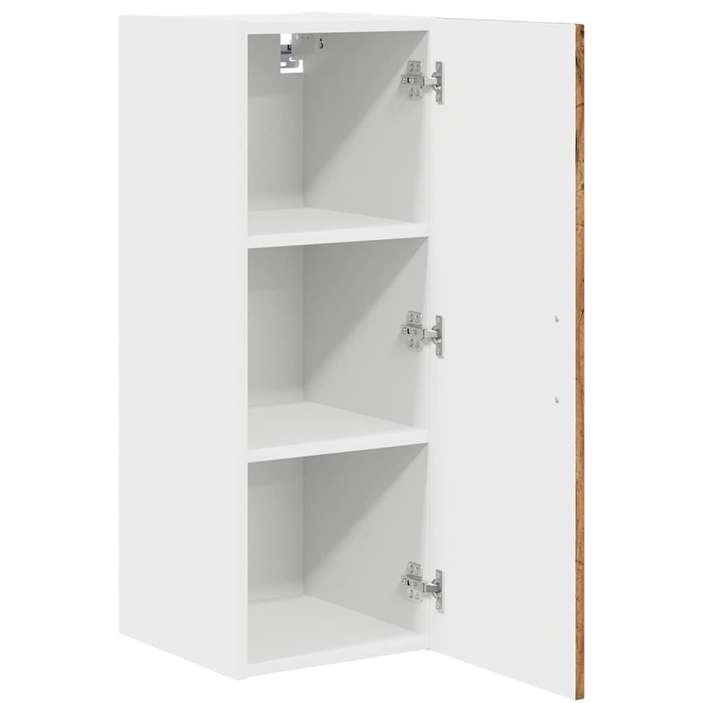 Dulap suspendat de bucatarie cu raft Lemn Vechi 30 x 31 x 80 cm — imaginea 6