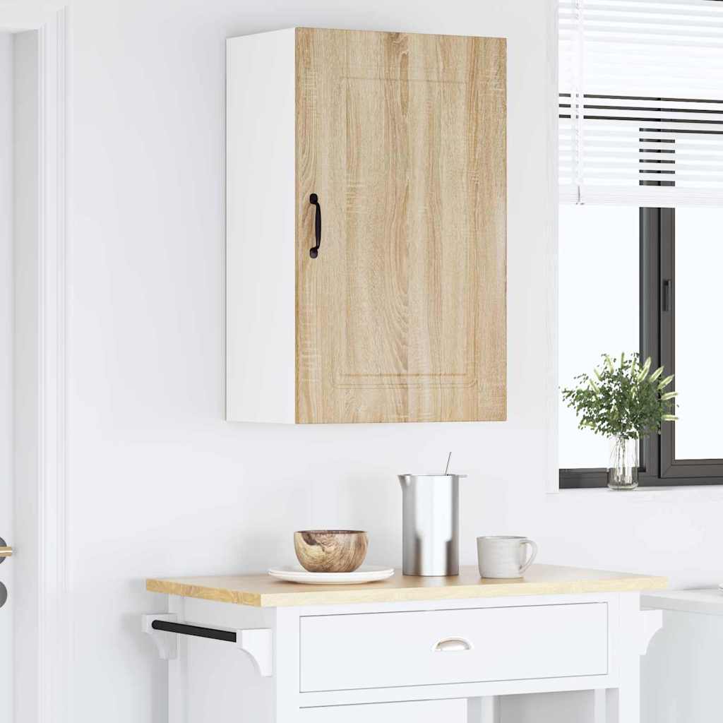 Dulap suspendat de bucatarie Stejar Sonoma 50 x 31 x 80 cm — imaginea 5