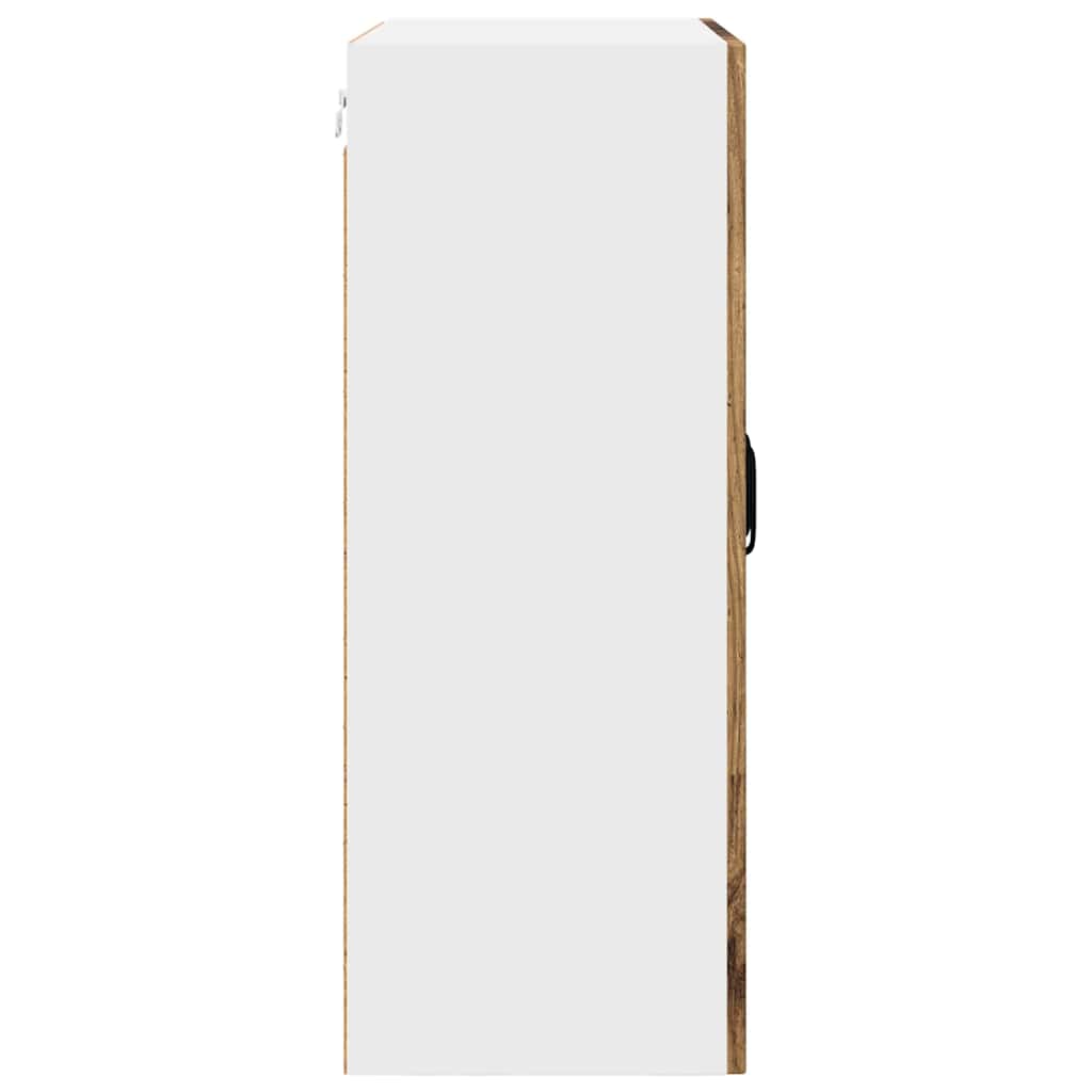 Dulap suspendat de bucatarie cu raft Lemn Vechi 60 x 31 x 80 cm — imaginea 8