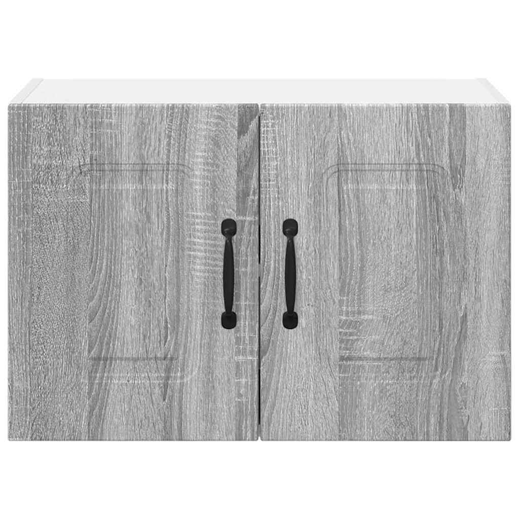 Dulap suspendat de bucatarie 2 pcs Gri Sonoma 60 x 31 x 40 cm — imaginea 8