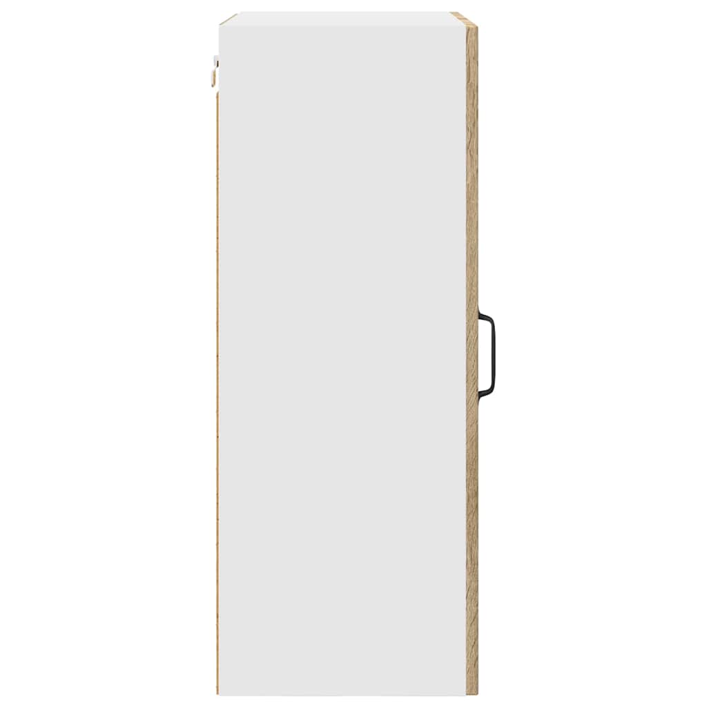 Dulap suspendat de bucatarie Stejar Sonoma 50 x 31 x 80 cm — imaginea 8