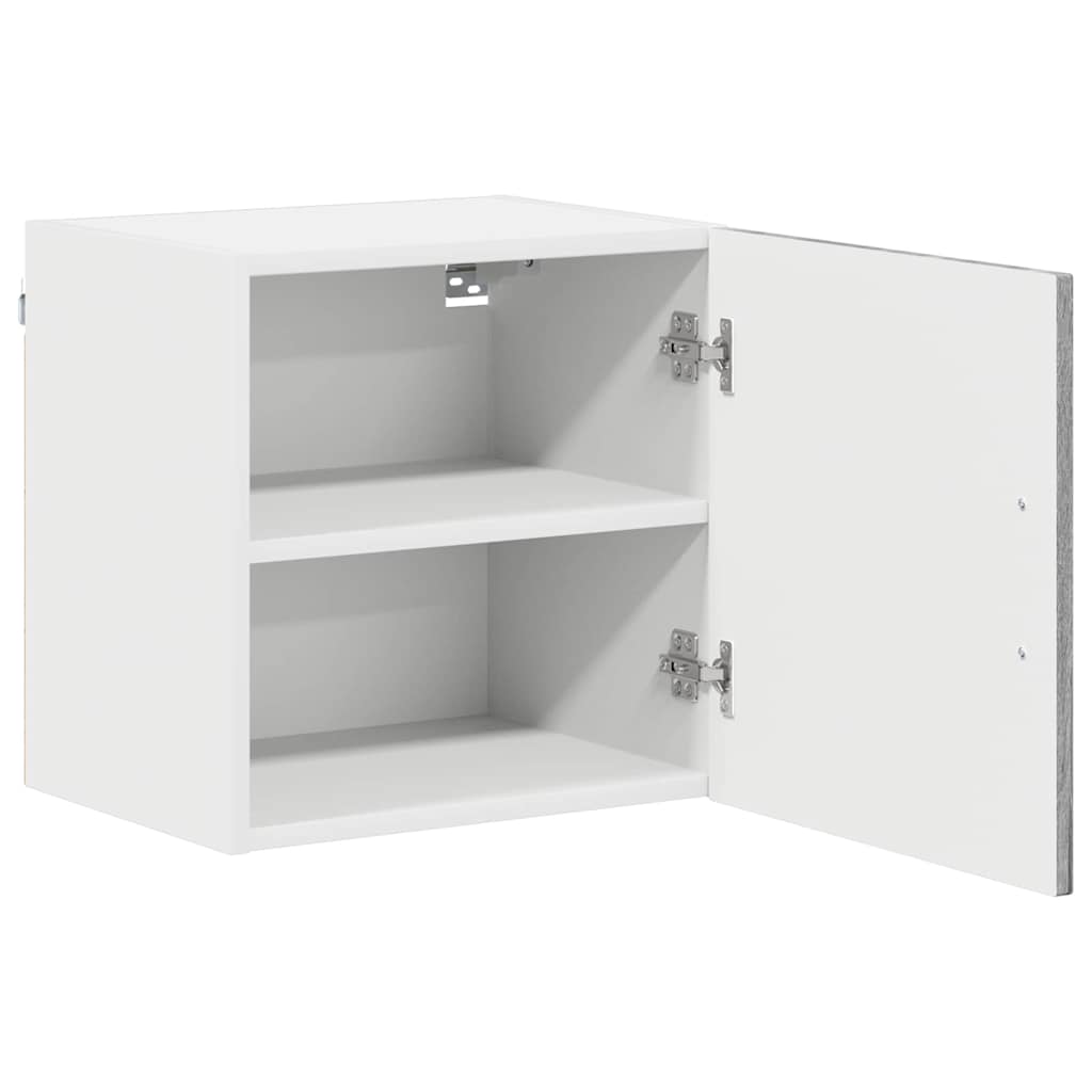 Dulap suspendat de bucatarie cu raft Gri Sonoma 40 x 31 x 40 cm — imaginea 6