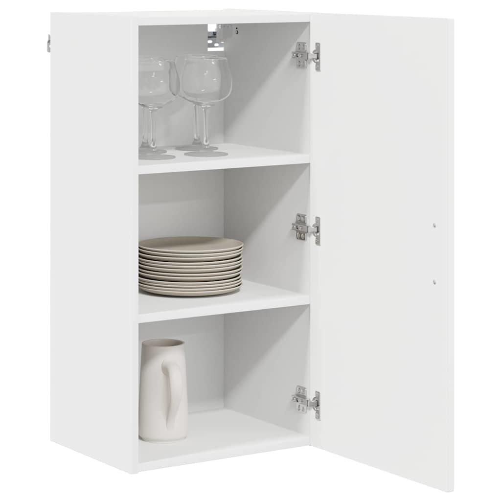 Dulap suspendat de bucatarie Alb 40 x 31 x 80 cm Lemn compozit — imaginea 4