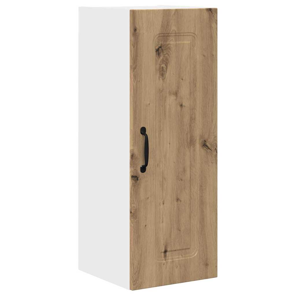 Dulap suspendat de bucatarie cu raft 2 pcs Stejar Artizanal — imaginea 7