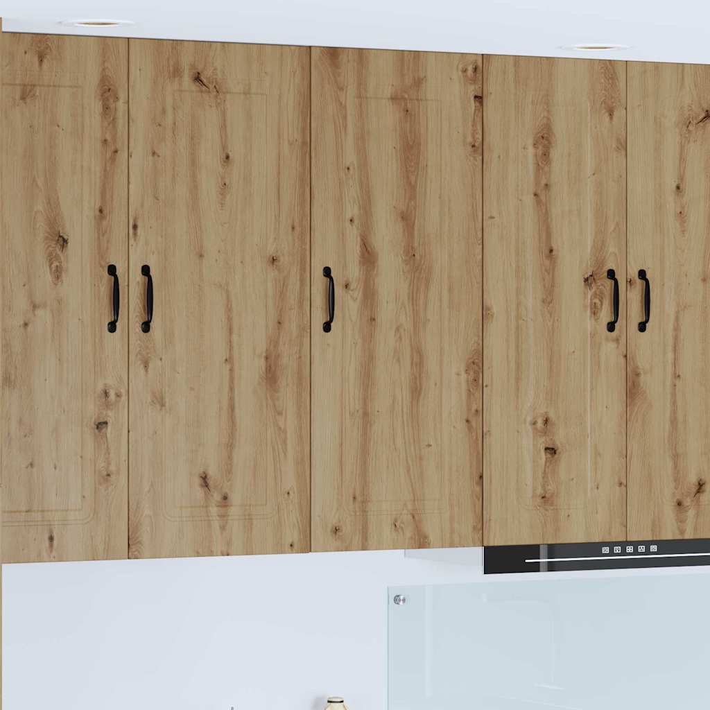Dulap suspendat de bucatarie Stejar Artizanal 40 x 31 x 100 cm — imaginea 2