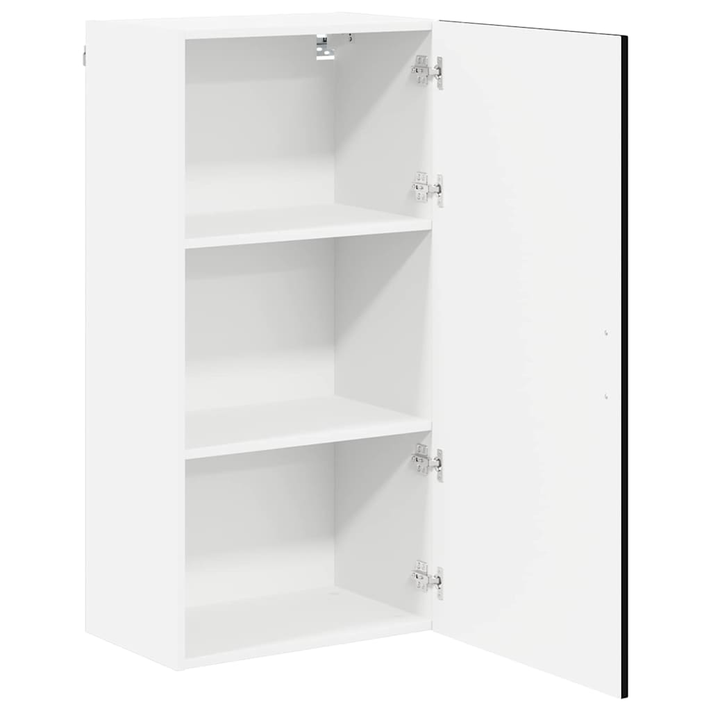 Dulap suspendat de bucatarie cu raft Negru 50 x 31 x 100 cm — imaginea 6