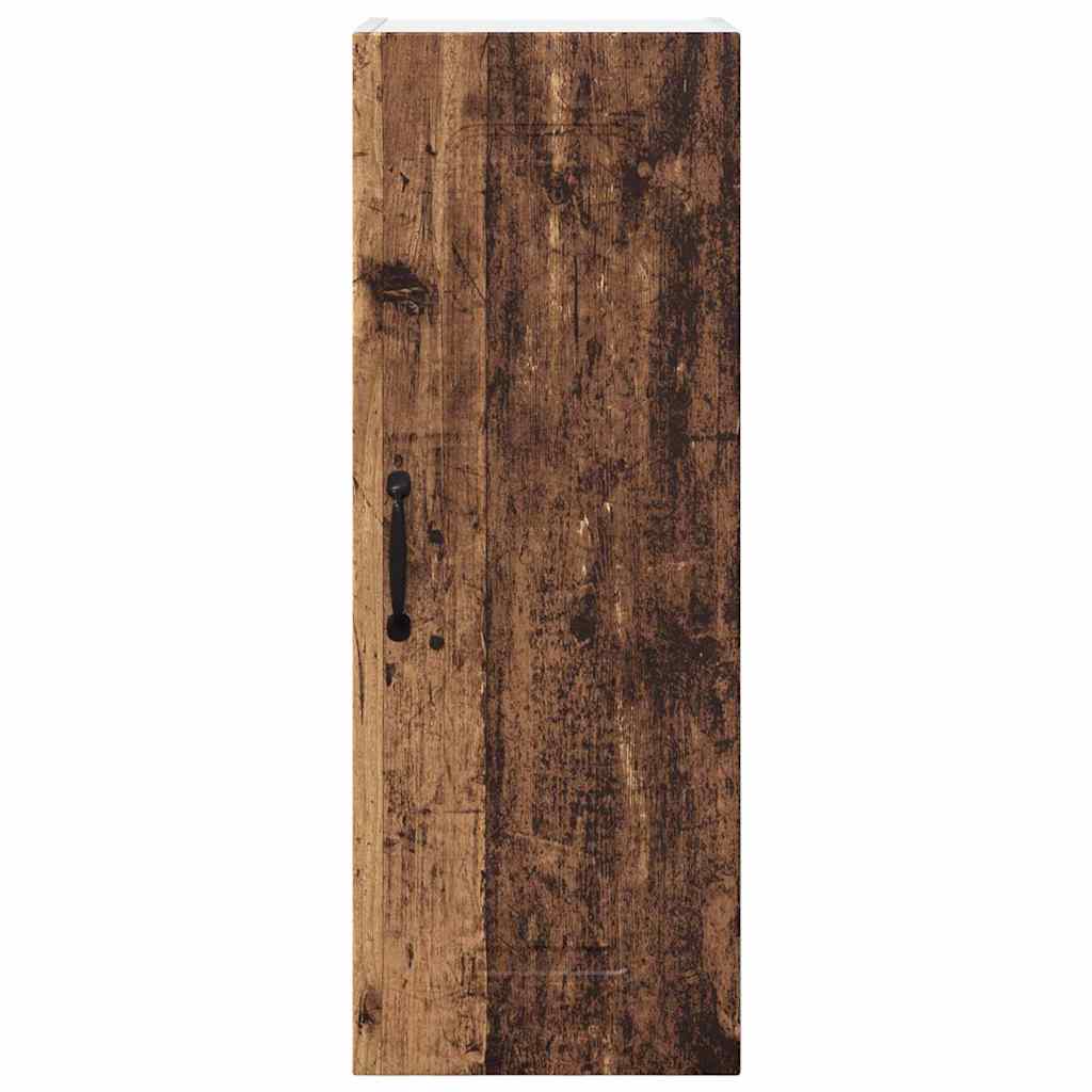 Dulap suspendat de bucatarie 2 pcs Lemn Vechi 30 x 31 x 80 cm — imaginea 8
