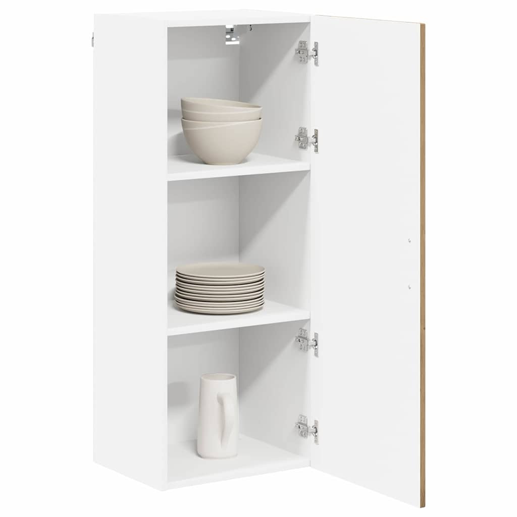 Dulap suspendat de bucatarie Stejar Artizanal 40 x 31 x 100 cm — imaginea 4