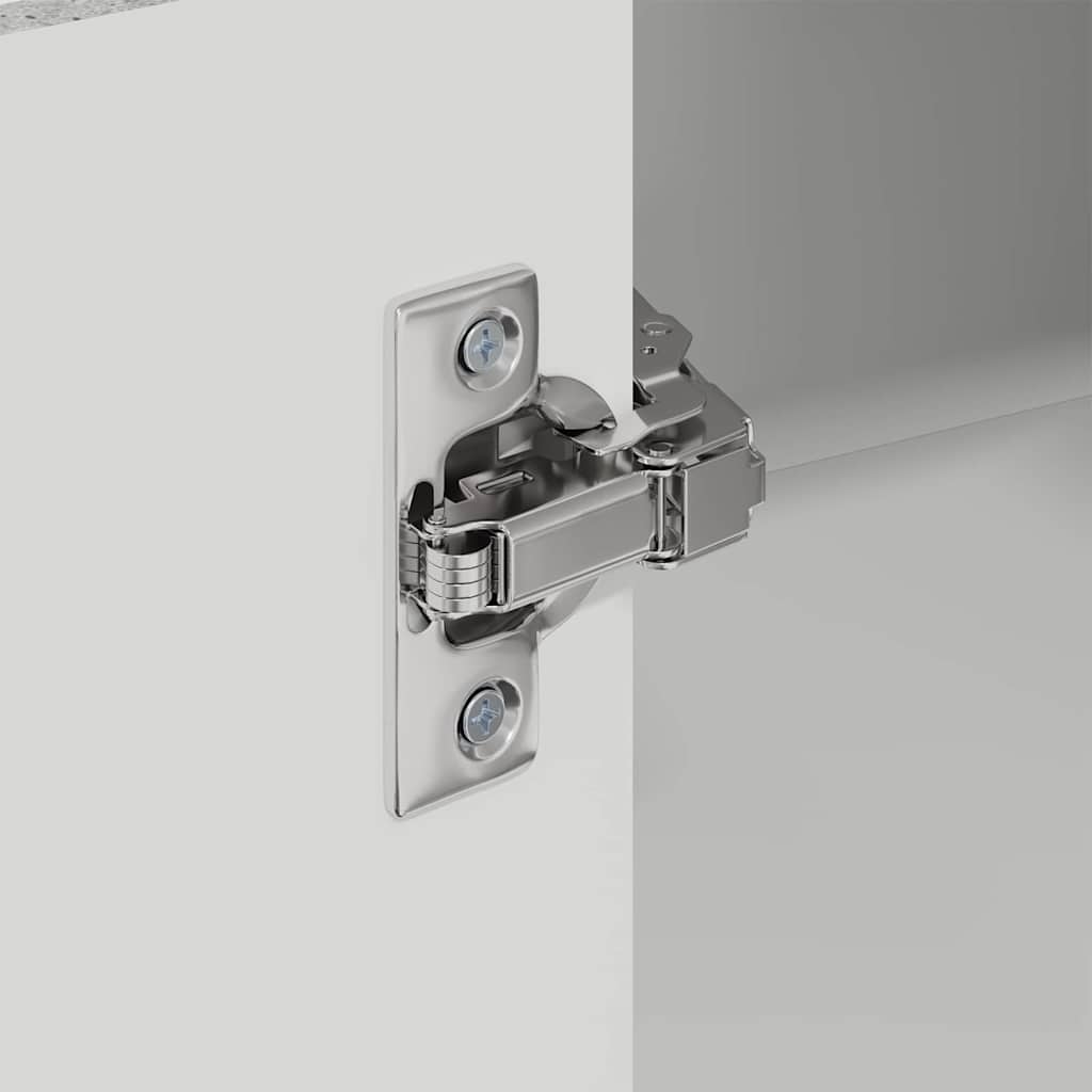 Dulap suspendat de bucatarie Gri din beton 57 x 57 x 80 cm — imaginea 10