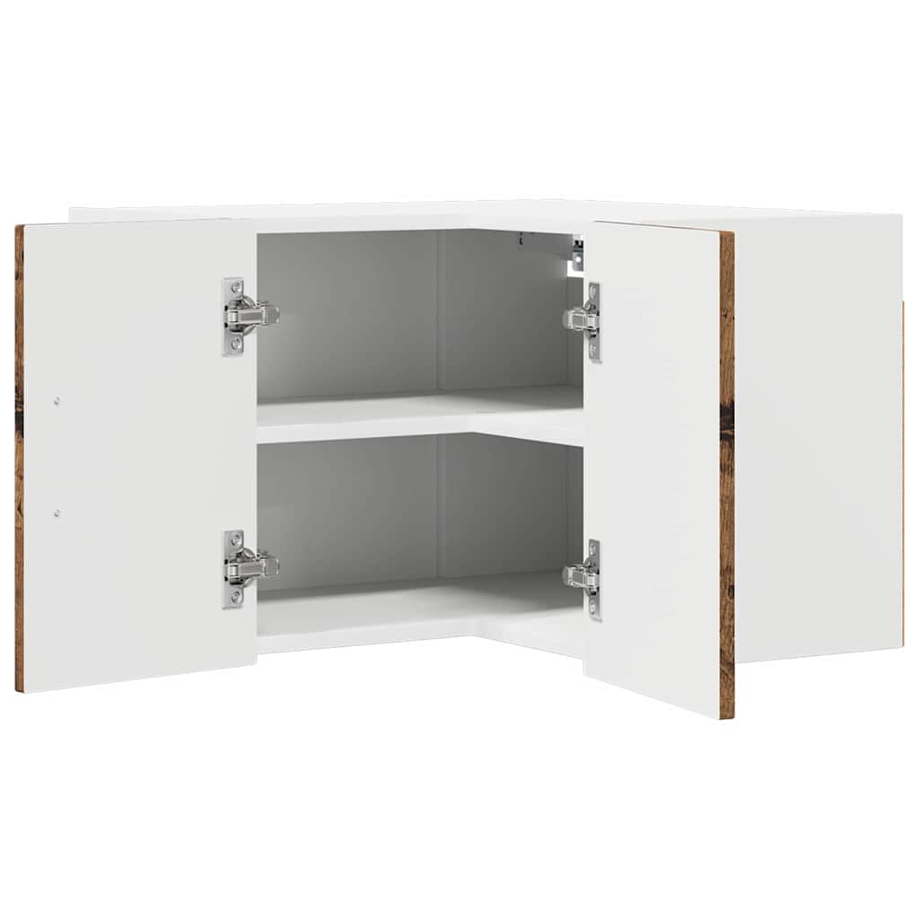 Dulap suspendat de bucatarie cu raft Lemn Vechi 57 x 57 x 40 cm — imaginea 6