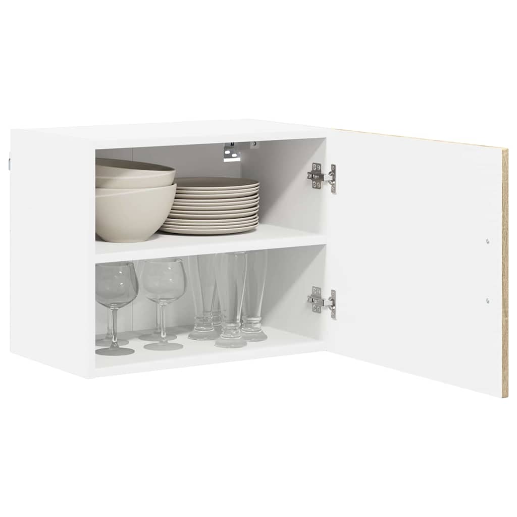 Dulap suspendat de bucatarie Stejar Sonoma 50 x 31 x 40 cm — imaginea 4