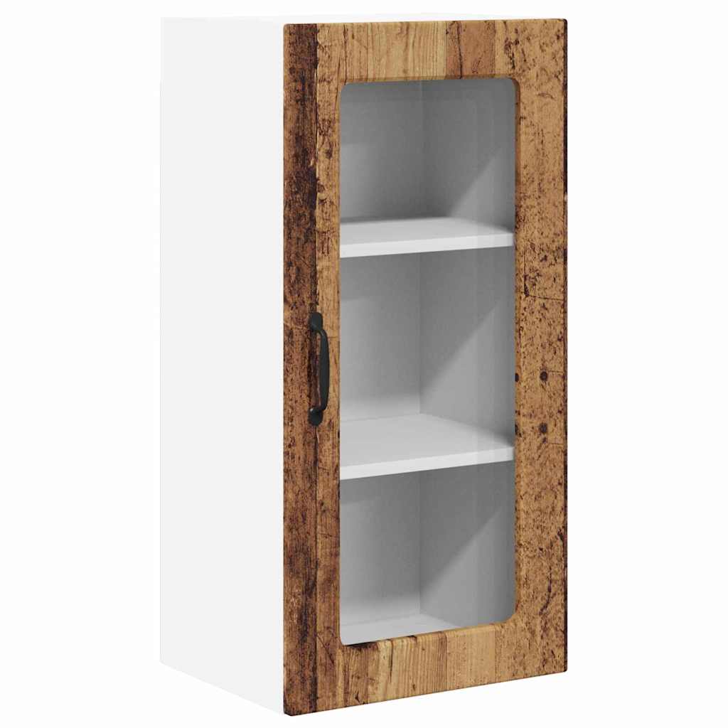 Dulap suspendat de bucatarie cu raft Lemn Vechi 40 x 31 x 80 cm