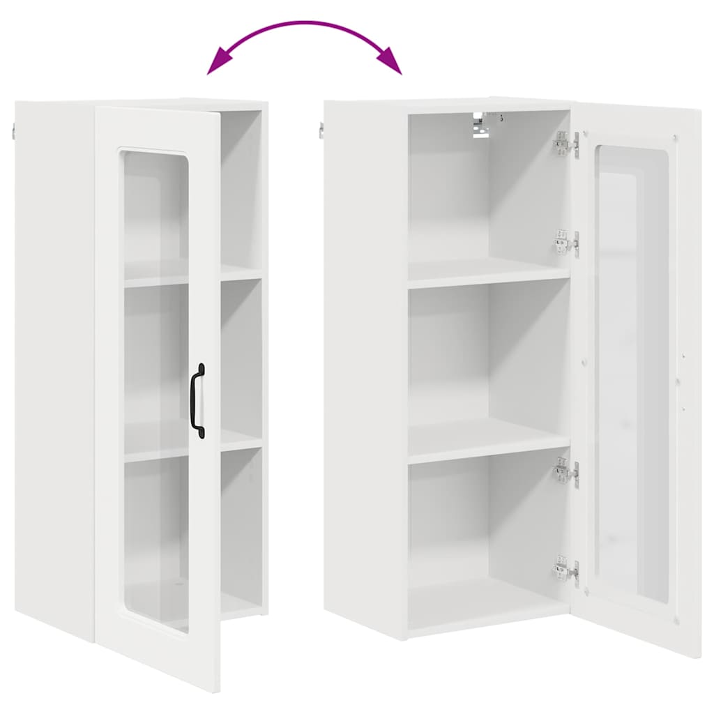 Dulap suspendat de bucatarie Alb 40 x 31 x 100 cm Lemn compozit — imaginea 12