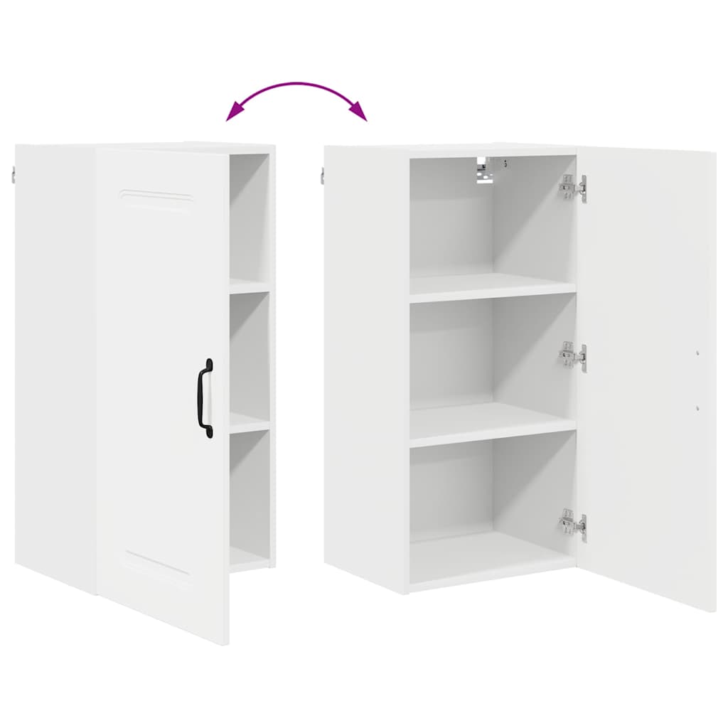 Dulap suspendat de bucatarie Alb 40 x 31 x 80 cm Lemn compozit — imaginea 13