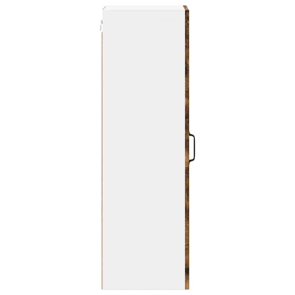 Dulap suspendat de bucatarie Stejar fumuriu 30 x 31 x 100 cm — imaginea 8