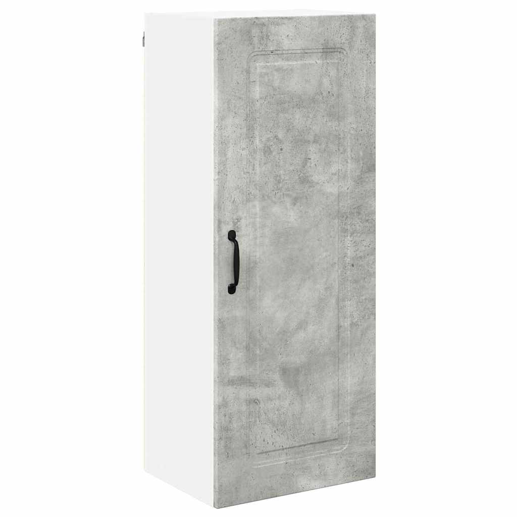 Dulap suspendat de bucatarie Gri din beton 40 x 31 x 100 cm