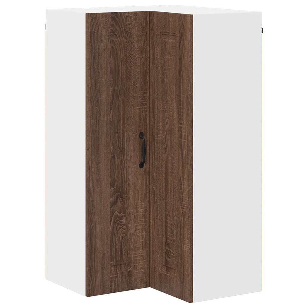 Dulap suspendat de bucatarie Stejar inchis 57 x 57 x 100 cm