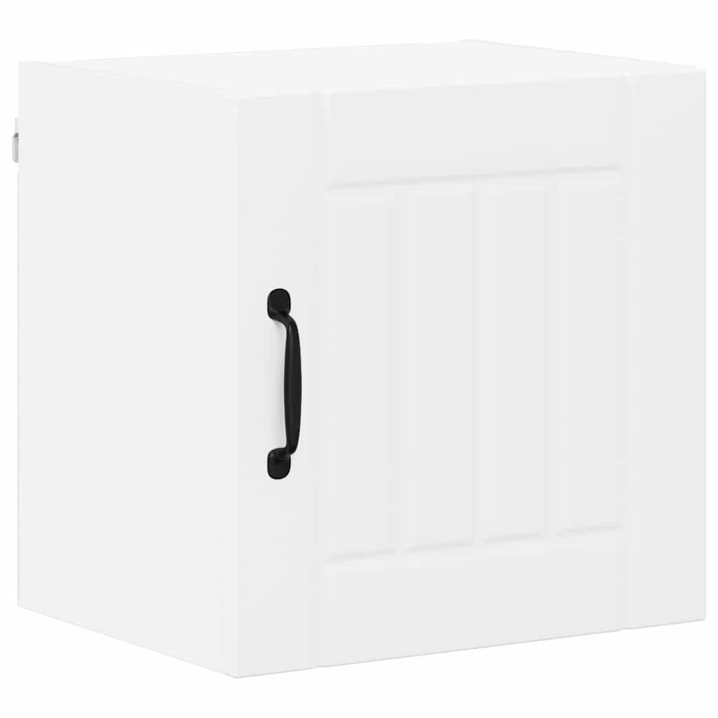 Dulap suspendat de bucatarie cu raft 2 pcs Alb 40 x 31 x 40 cm — imaginea 6