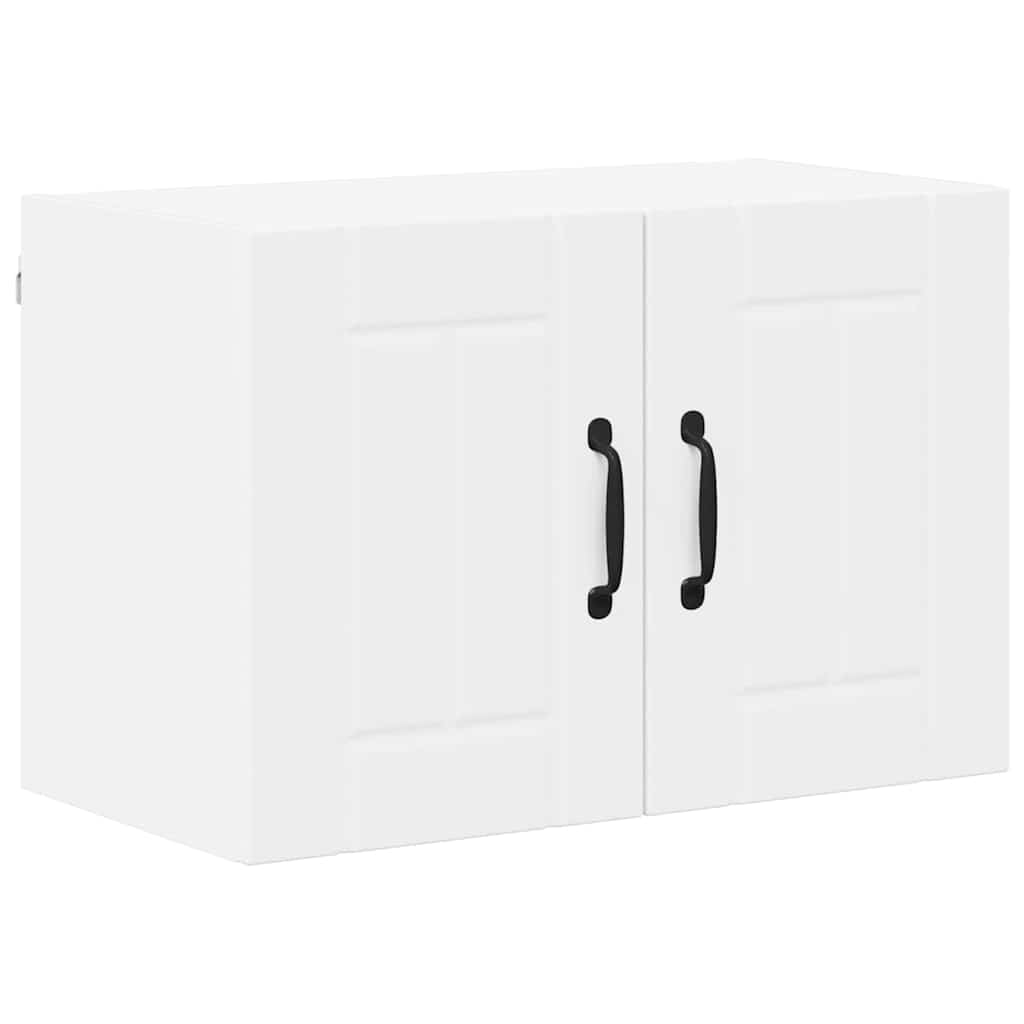 Dulap suspendat de bucatarie cu raft 2 pcs Alb 60 x 31 x 40 cm — imaginea 6