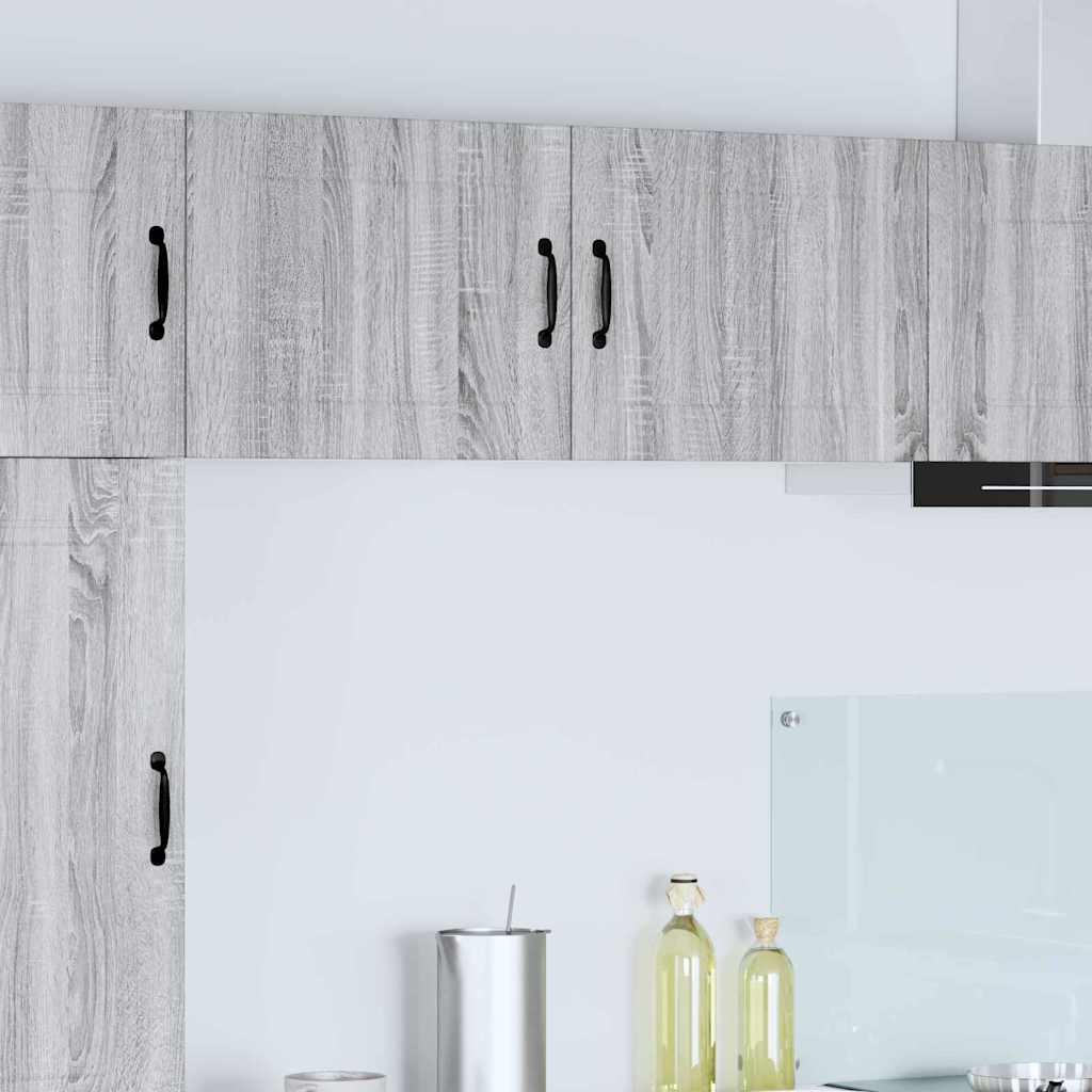Dulap suspendat de bucatarie cu raft Gri Sonoma 50 x 31 x 40 cm — imaginea 2