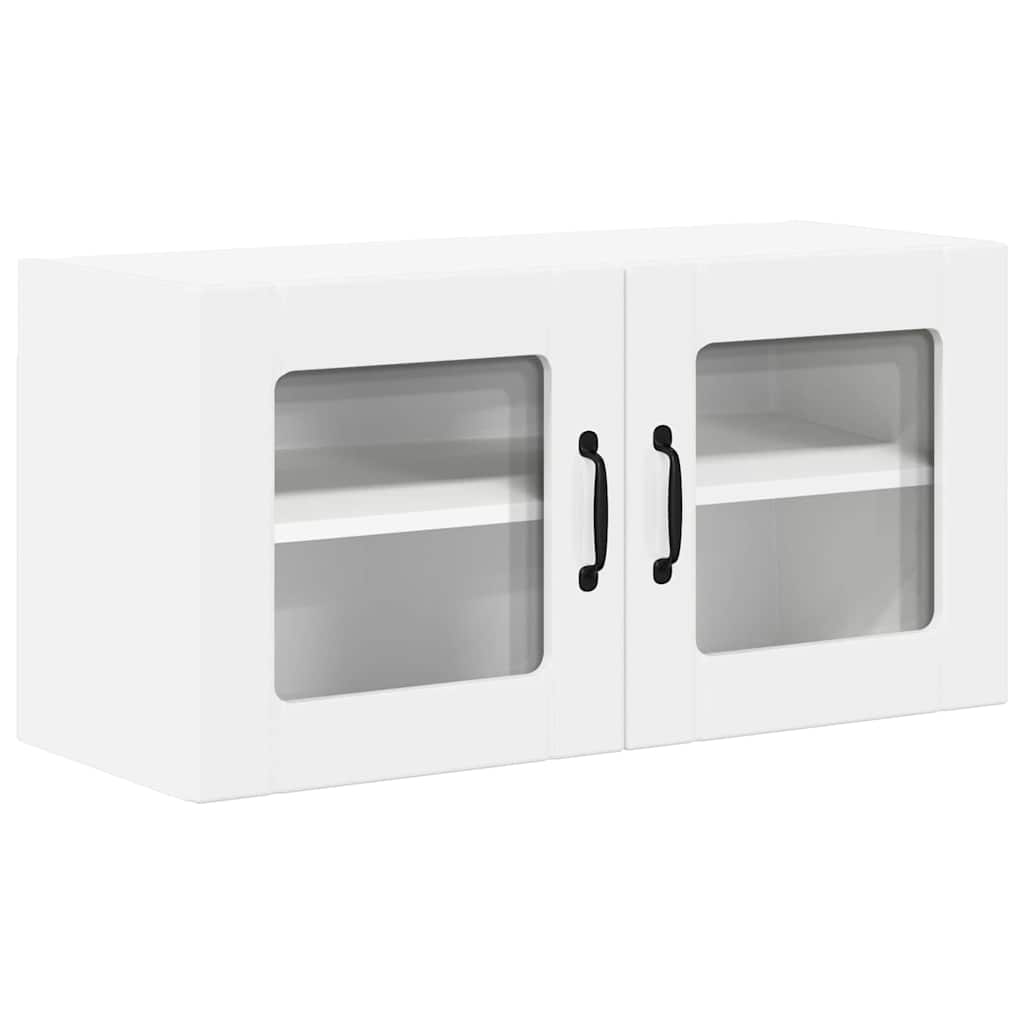 Dulap suspendat de bucatarie Alb 80 x 31 x 40 cm Lemn compozit