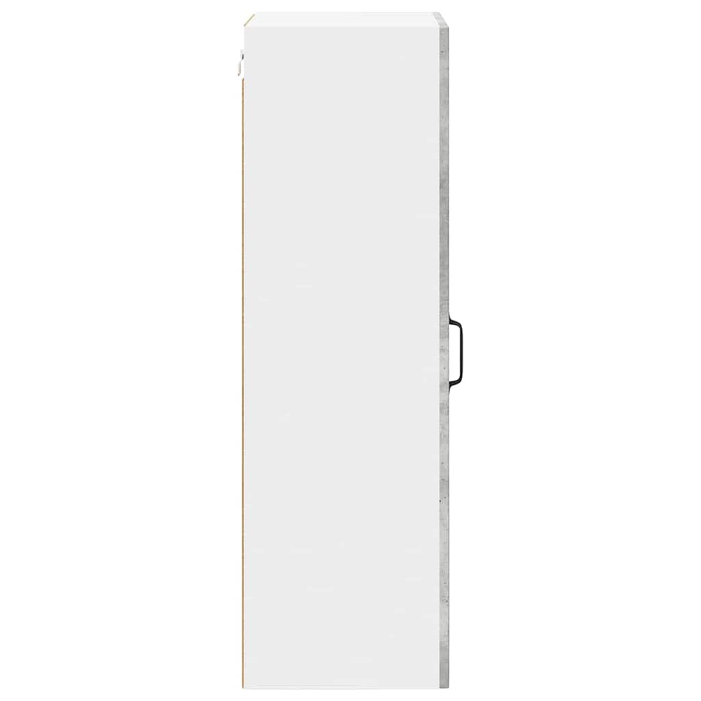 Dulap suspendat de bucatarie Gri din beton 40 x 31 x 100 cm — imaginea 8