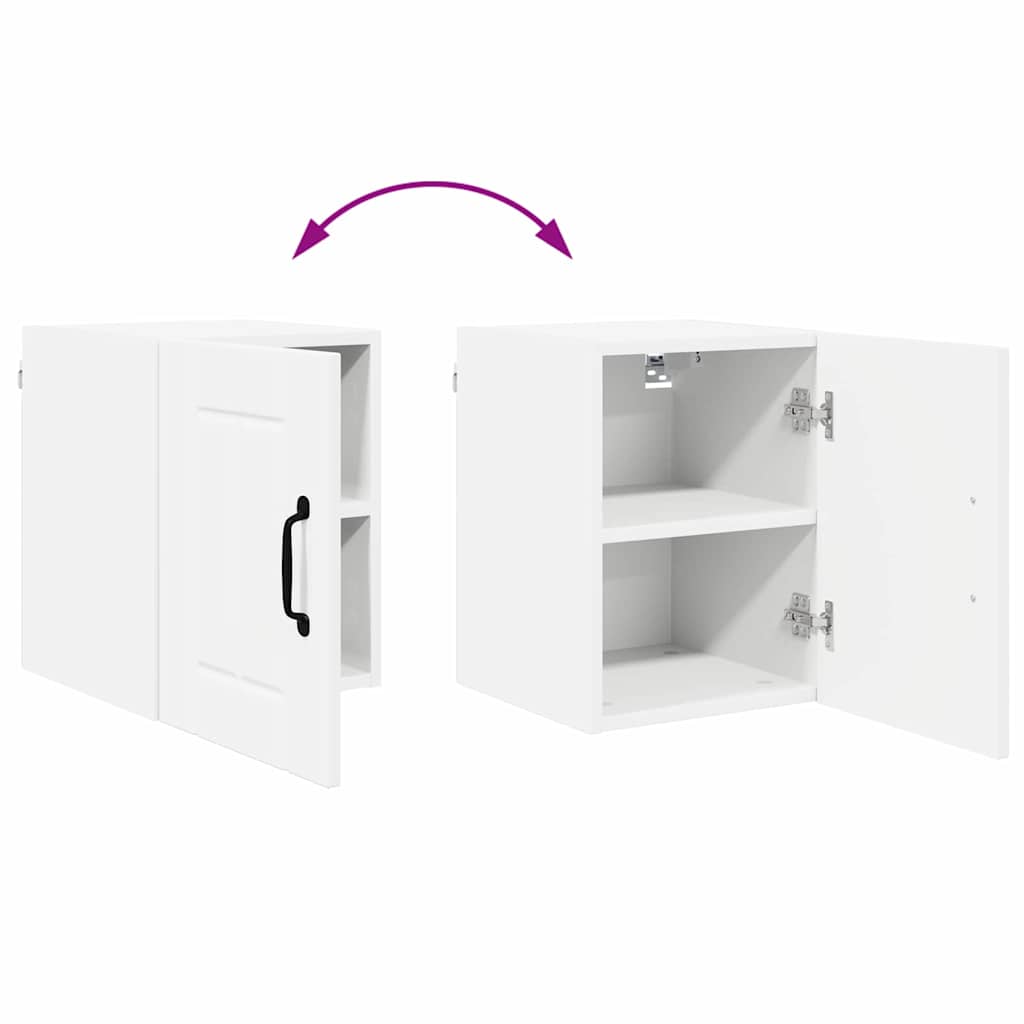 Dulap suspendat de bucatarie cu raft 2 pcs Alb 30 x 31 x 40 cm — imaginea 13